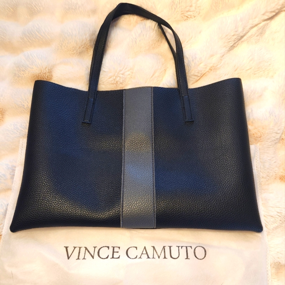 Vince Camuto Black and Gray Tote Bag  Brand New Never Used W/ Dust Bag